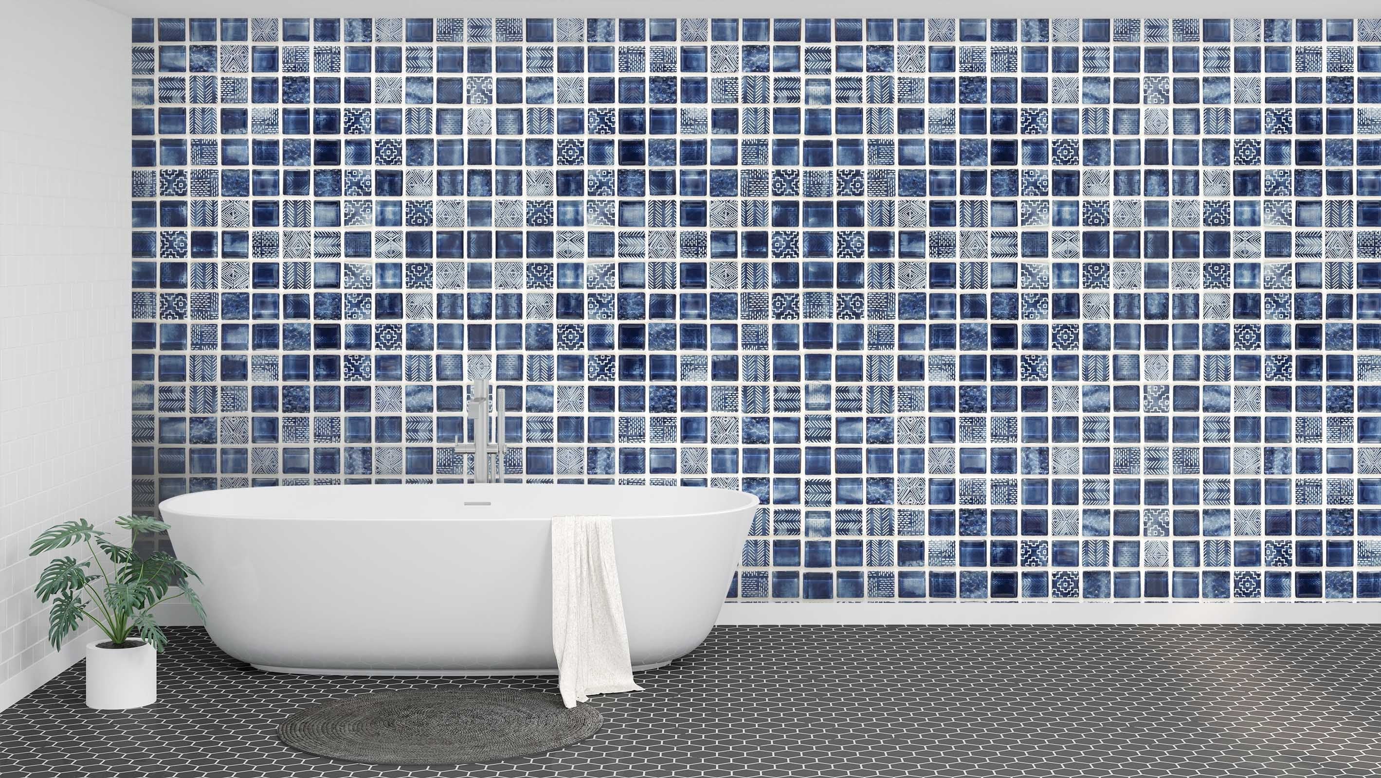 3D Crystal Mosaic 029 Marble Tile Texture Wallpaper AJ Wallpaper 2 