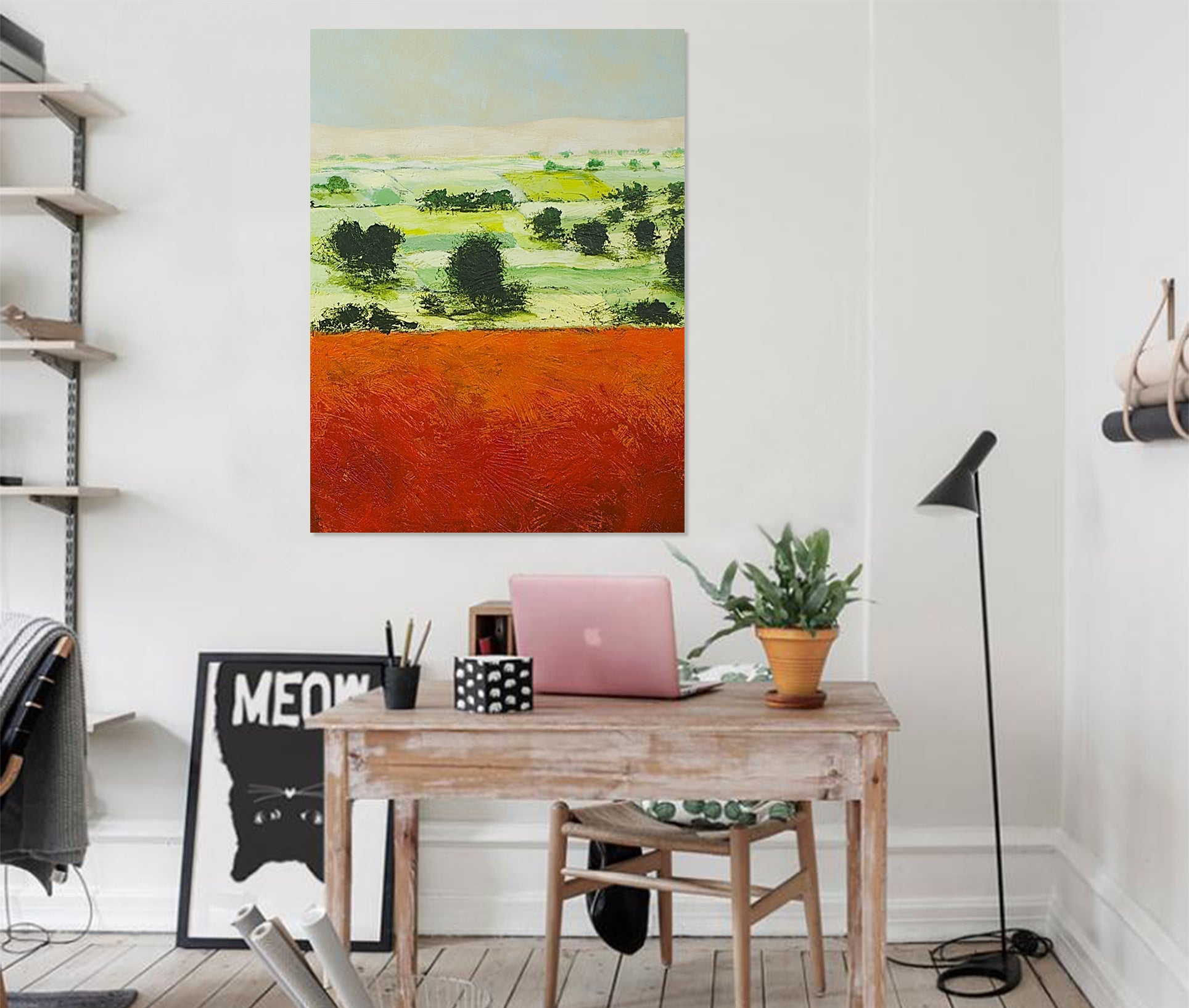 3D Green Meadow 269 Allan P. Friedlander Wall Sticker