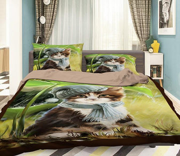 3D Dodge The Rain 086 Bed Pillowcases Quilt Wallpaper AJ Wallpaper 