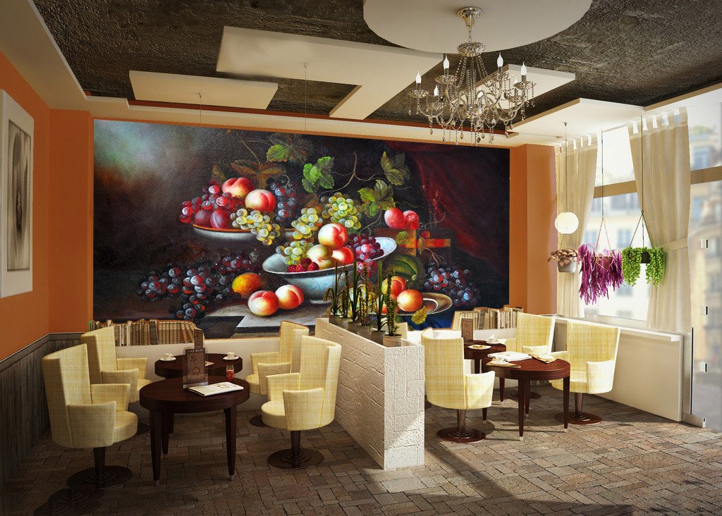 Table Fresh Fruits Wallpaper AJ Wallpaper 