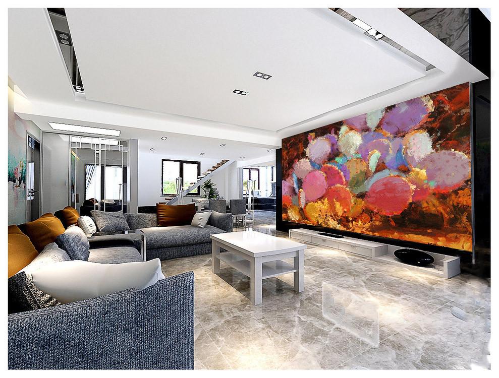 Abstract Oil Paint Wallpaper AJ Wallpaper 