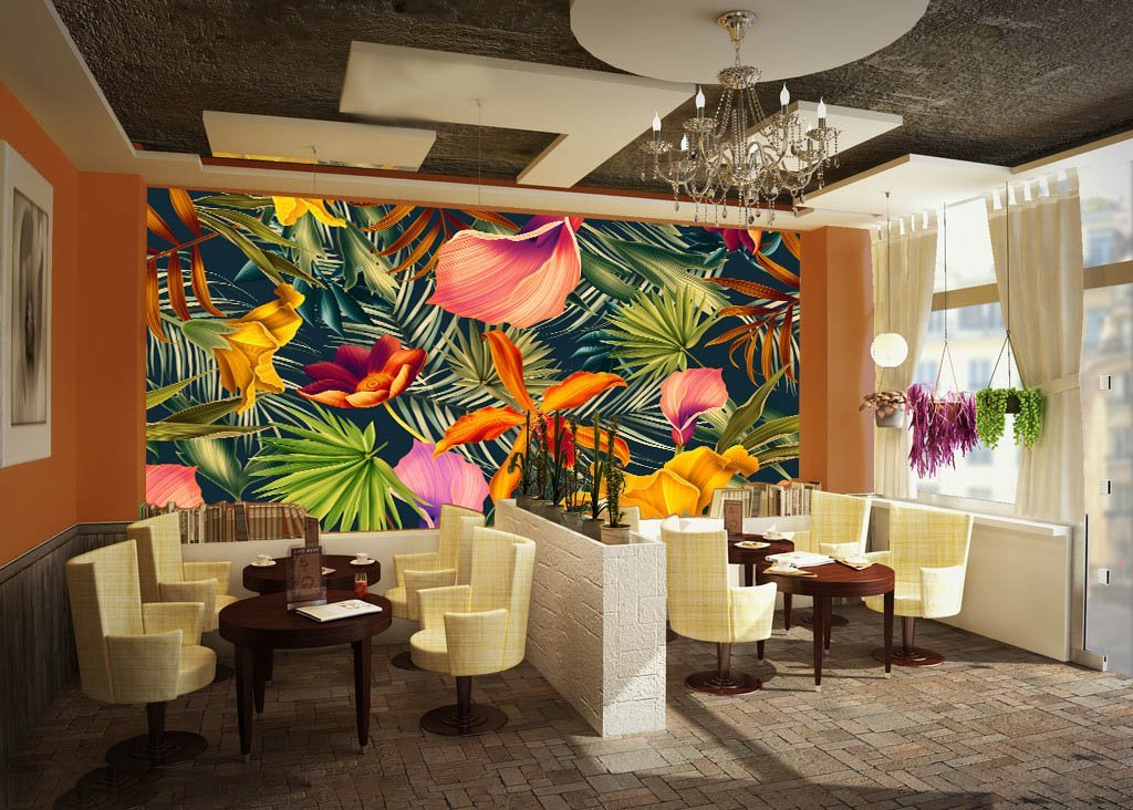 3D Flamingo Tree 126 Wallpaper AJ Wallpaper 