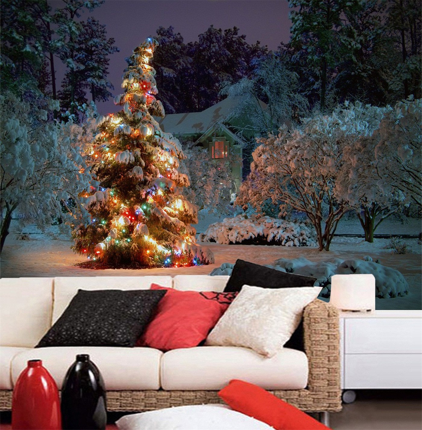3D Beautiful Christmas Tree 622 Wallpaper AJ Wallpaper 