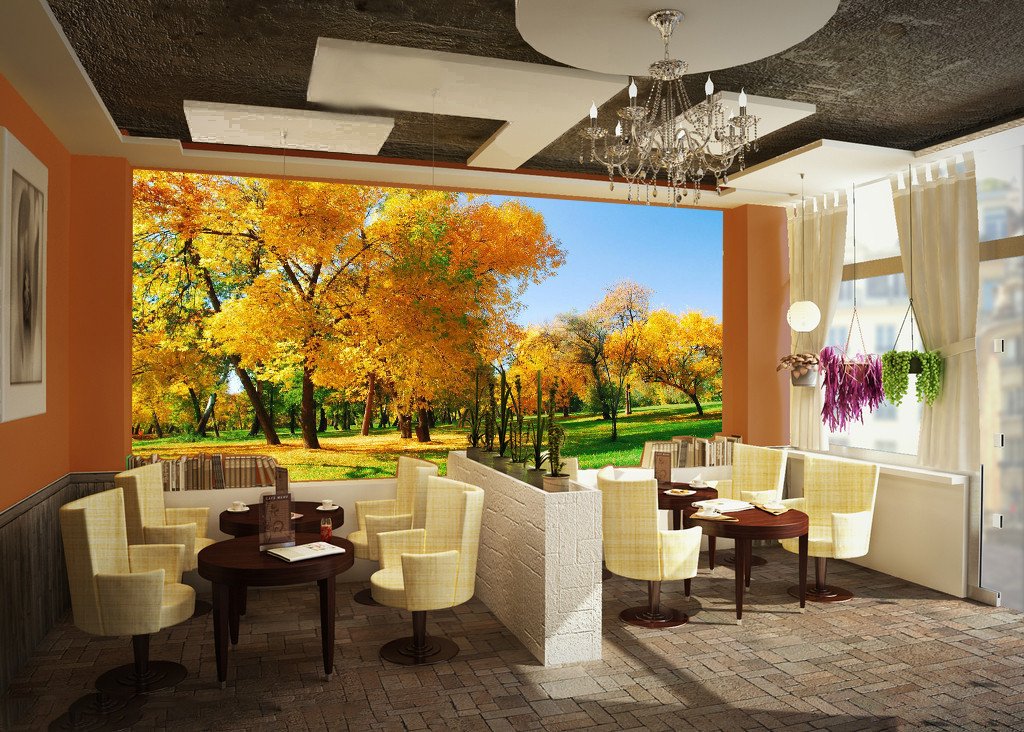 Suburb Polar Trees 828 Wallpaper AJ Wallpaper 