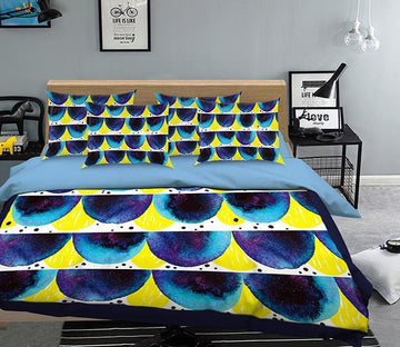 3D Semicircle Paintinge 103 Bed Pillowcases Quilt Wallpaper AJ Wallpaper 