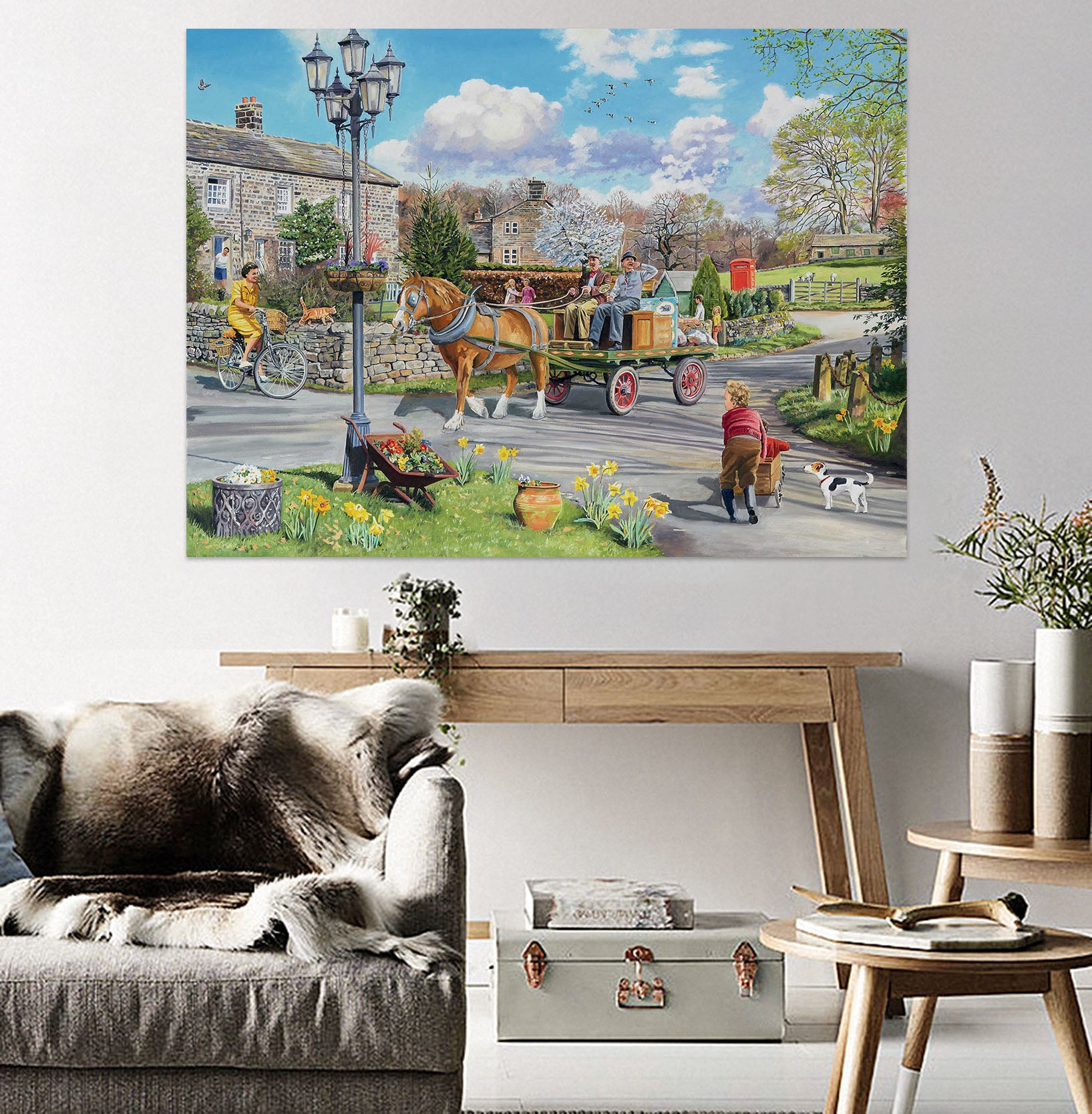 3D Carriage 058 Trevor Mitchell Wall Sticker