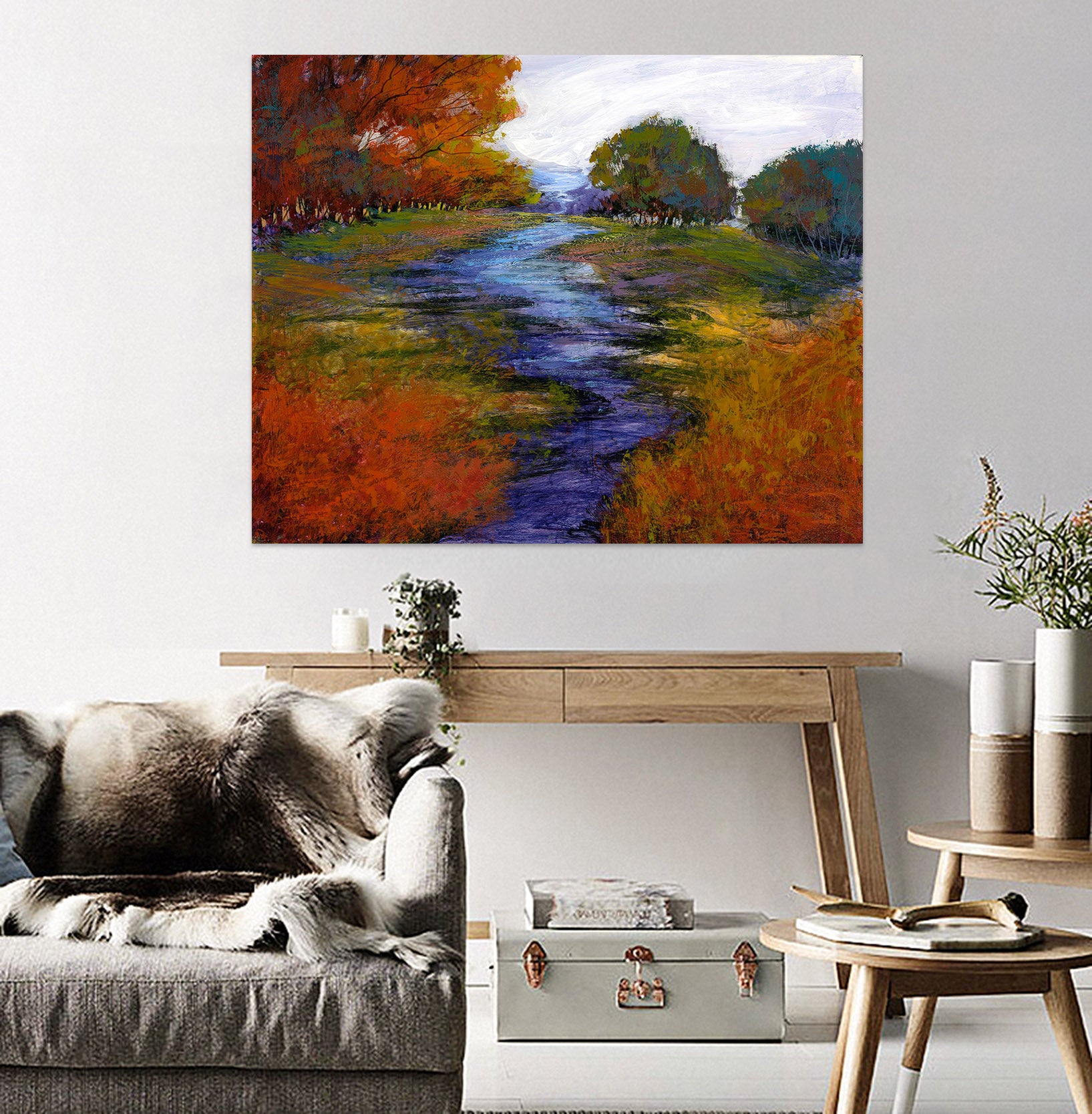 3D River Waterweed 046 Michael Tienhaara Wall Sticker