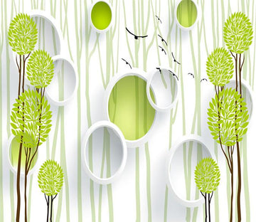 3D Danity Spring Tree 231 Wallpaper AJ Wallpaper 