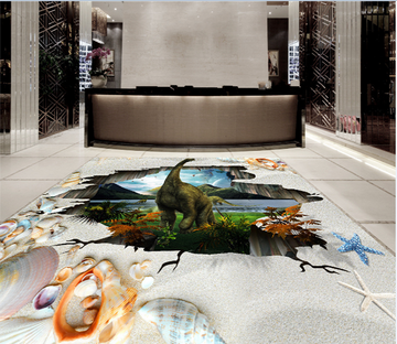 3D Dinosaur 131 Floor Mural Wallpaper AJ Wallpaper 2 