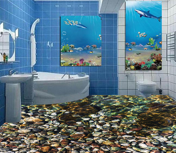 3D Water Ripple 214 Floor Mural Wallpaper AJ Wallpaper 2 
