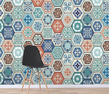 3D Flower Pattern 051 Wallpaper AJ Wallpaper 