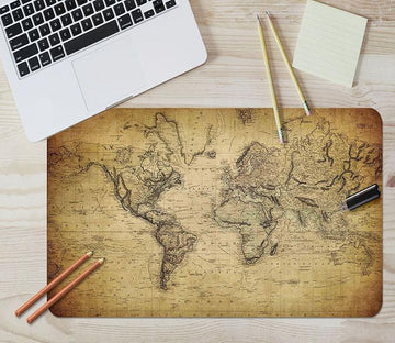 3D Small Map 125 Desk Mat Mat AJ Creativity Home 