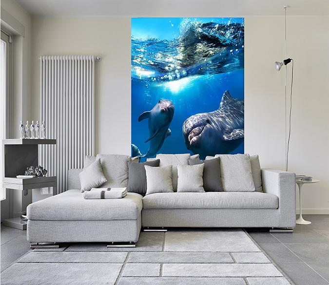 3D Dolphin Smile 106 Wallpaper AJ Wallpaper 