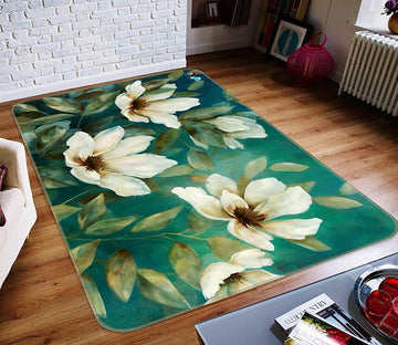 3D Vintage Flower 625 Non Slip Rug Mat Mat AJ Creativity Home 