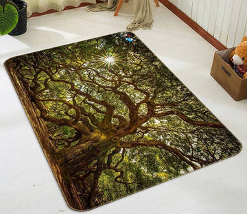 3D Cover Tree 686 Non Slip Rug Mat Mat AJ Creativity Home 