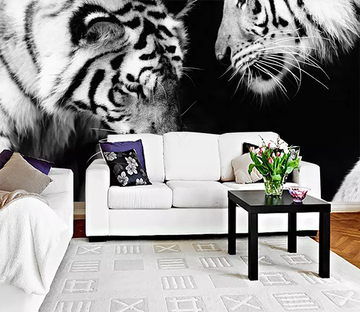 3D Bow Down Tiger 243 Wallpaper AJ Wallpaper 2 