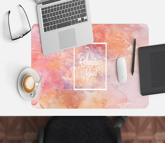 3D Ink Alphabet 063 Desk Mat Mat AJ Creativity Home 