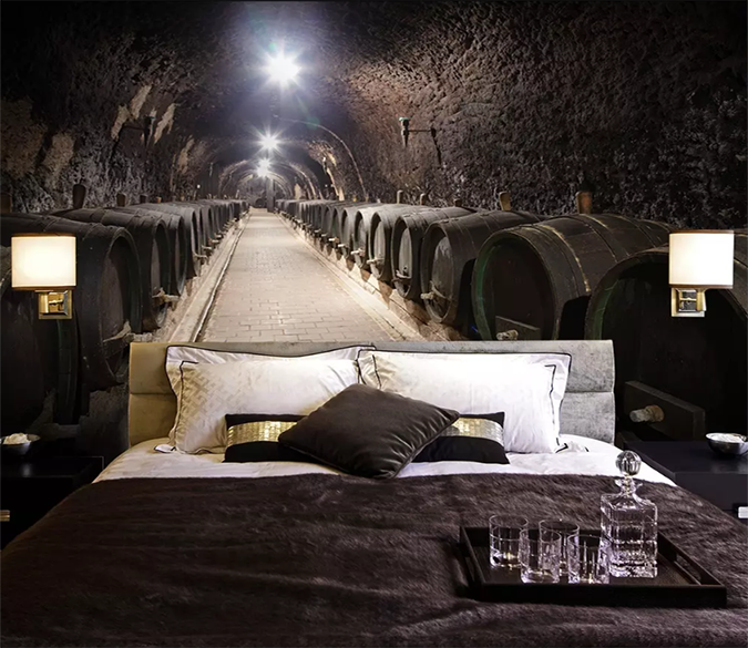 3D Wine Cellar 1250 Wallpaper AJ Wallpaper 2 