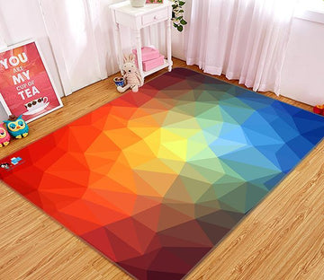 3D Bump Gradient 257 Non Slip Rug Mat Mat AJ Creativity Home 