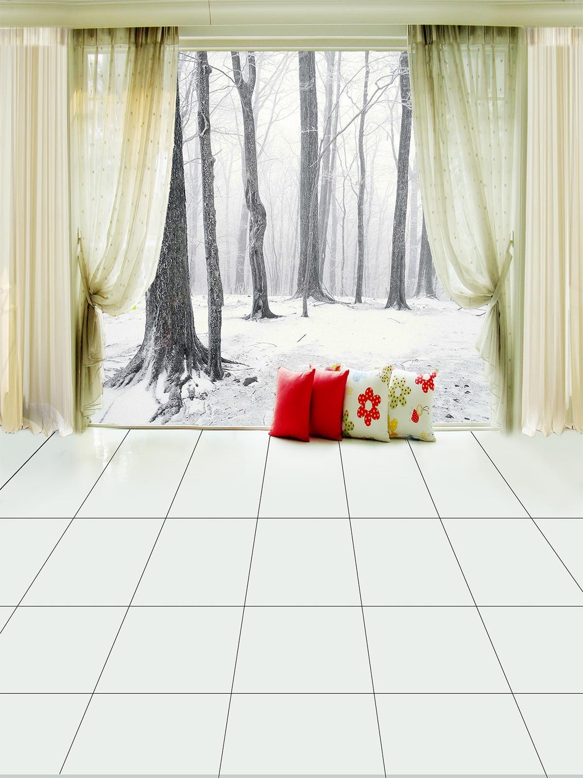 Snowy Forest 5 Wallpaper AJ Wallpaper 