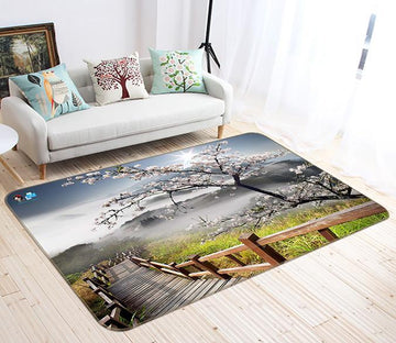 3D Wooden Board Stairs 740 Non Slip Rug Mat Mat AJ Creativity Home 