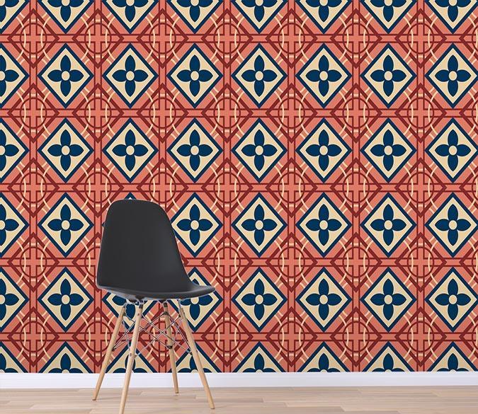 3D Red Bottom Pattern 250 Wallpaper AJ Wallpaper 