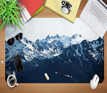 3D Snow Mountain 010 Desk Mat Mat AJ Creativity Home 