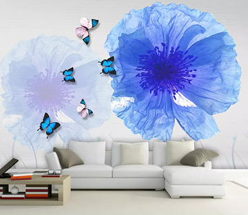 3D Fragrant Seduce Butterfly 1237 Wallpaper AJ Wallpaper 2 