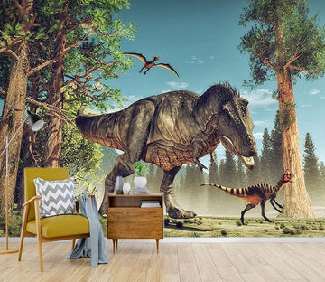 3D Forest Dinosaur 194 Wallpaper AJ Wallpaper 