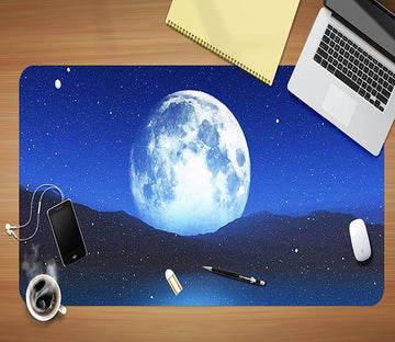 3D Moon Stars 023 Desk Mat Mat AJ Creativity Home 