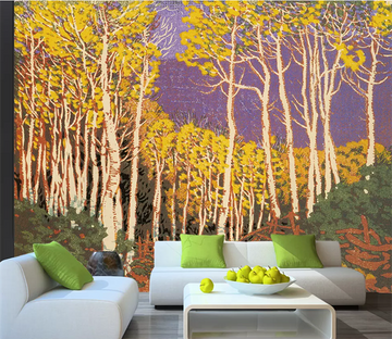 3D Color Carving Forest Landscape 1623 Wallpaper AJ Wallpaper 2 