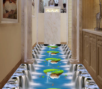 3D River 172 Floor Mural Wallpaper AJ Wallpaper 2 