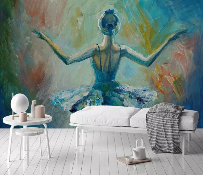 3D Elegant Woman WG986 Wall Murals