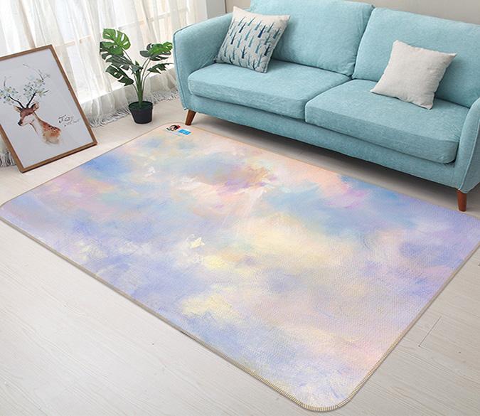 3D Oil Painting Cloud 063 Non Slip Rug Mat Mat AJ Creativity Home 