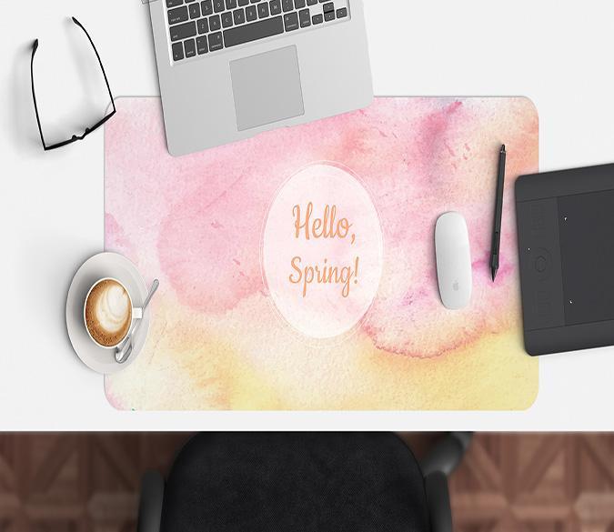 3D Red Font 180 Desk Mat Mat AJ Creativity Home 