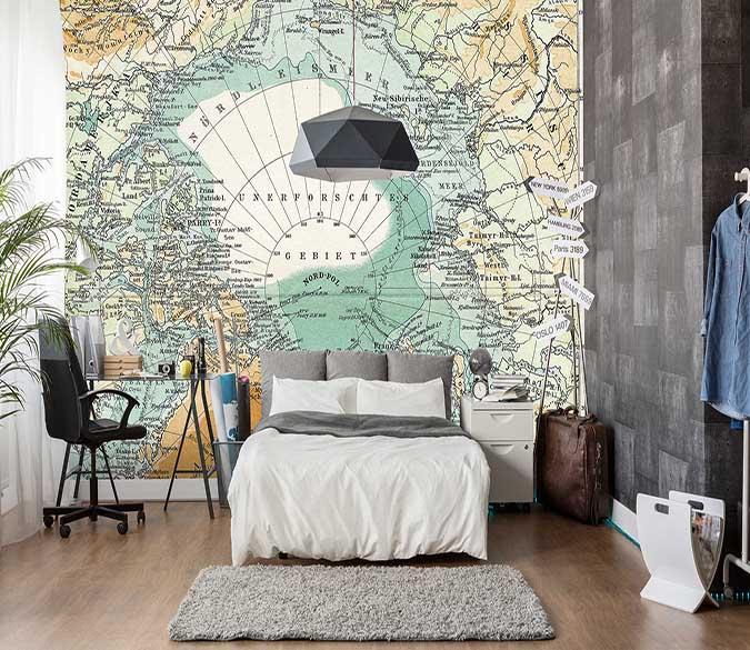 3D Large Map 009 Wallpaper AJ Wallpaper 
