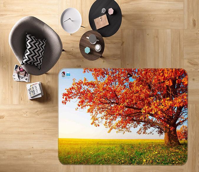 3D Autumn Landscape 647 Non Slip Rug Mat Mat AJ Creativity Home 