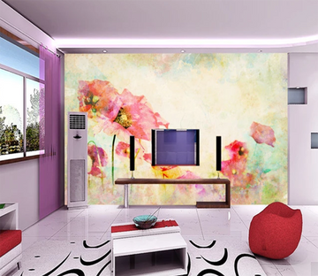 3D Transparent Blooming Flower 945 Wallpaper AJ Wallpaper 2 