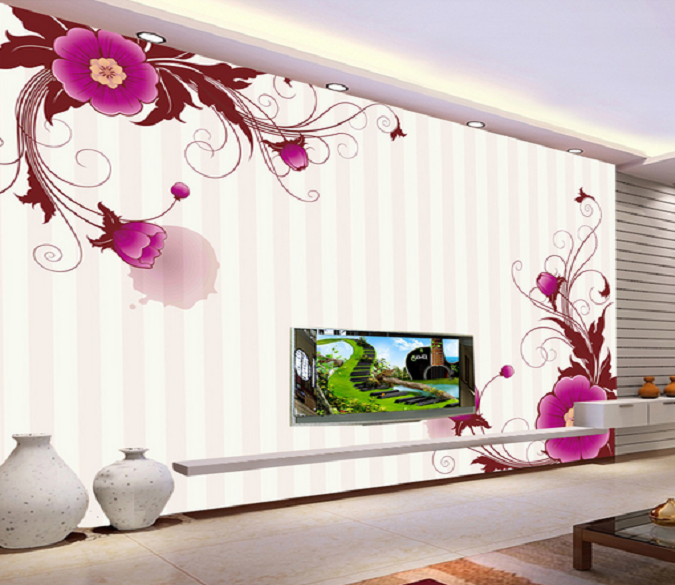 3D Flower Dance 400 Wallpaper AJ Wallpaper 