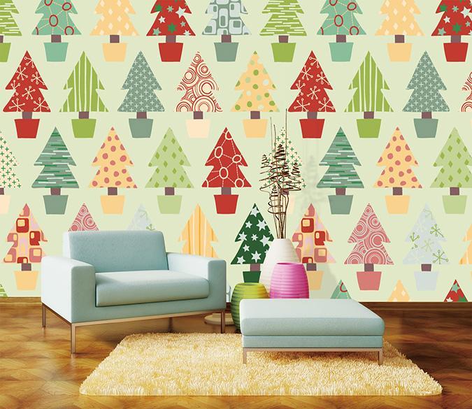 3D Birch Pattern 137 Wallpaper AJ Wallpaper 