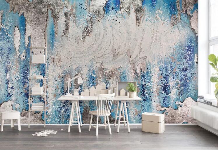 3D Light Blue Inkjet 310 Wall Murals Wallpaper AJ Wallpaper 2 