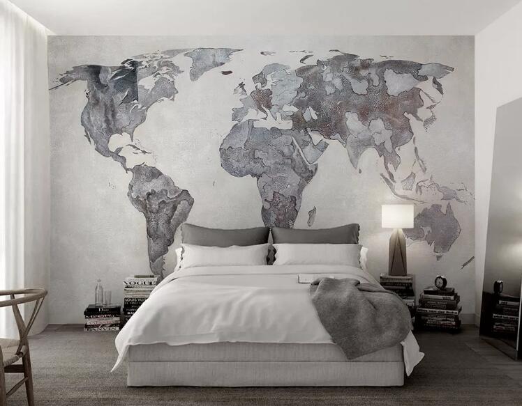3D Map 314 Wall Murals Wallpaper AJ Wallpaper 2 