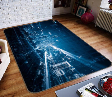 3D Building Night 161 Non Slip Rug Mat Mat AJ Creativity Home 