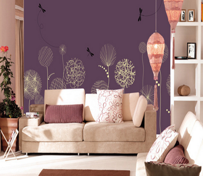 3D Dragonfly Pattern 769 Wallpaper AJ Wallpaper 