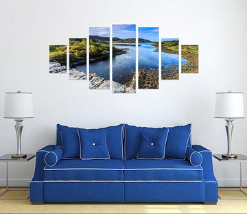 3D Far Away 014 Unframed Print Wallpaper Wallpaper AJ Wallpaper 