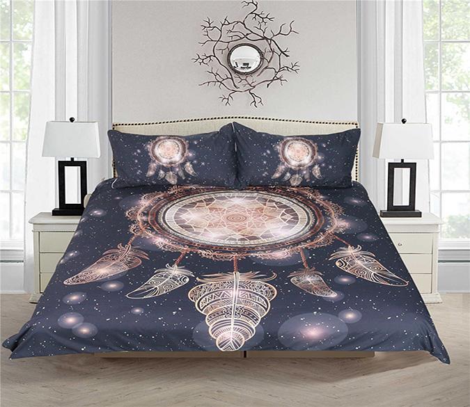 3D Bronzing Dream Catcher 187 Bed Pillowcases Quilt Wallpaper AJ Wallpaper 