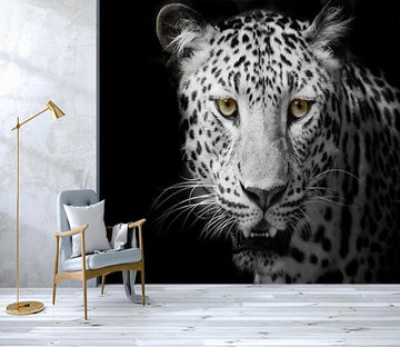 3D Leopard Gaze 185 Wallpaper AJ Wallpaper 