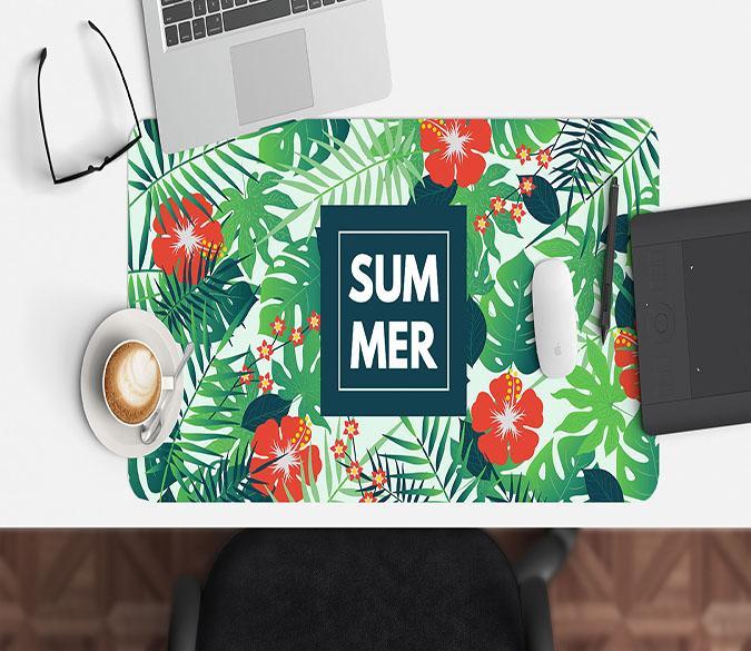 3D Tropical Plants 161 Desk Mat Mat AJ Creativity Home 