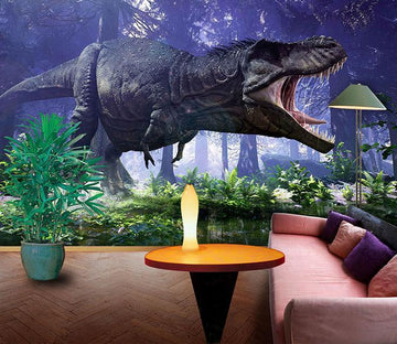 3D Woods Tyrannosaurus Rex 222 Wallpaper AJ Wallpaper 