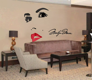 3D Vector Portrait Red Lips 1562 Wallpaper AJ Wallpaper 2 